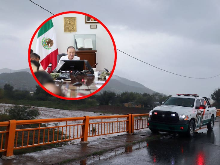 Raymond se disipa sin dejar víctimas en Sonora; operativo estatal logra saldo blanco tras lluvias intensas