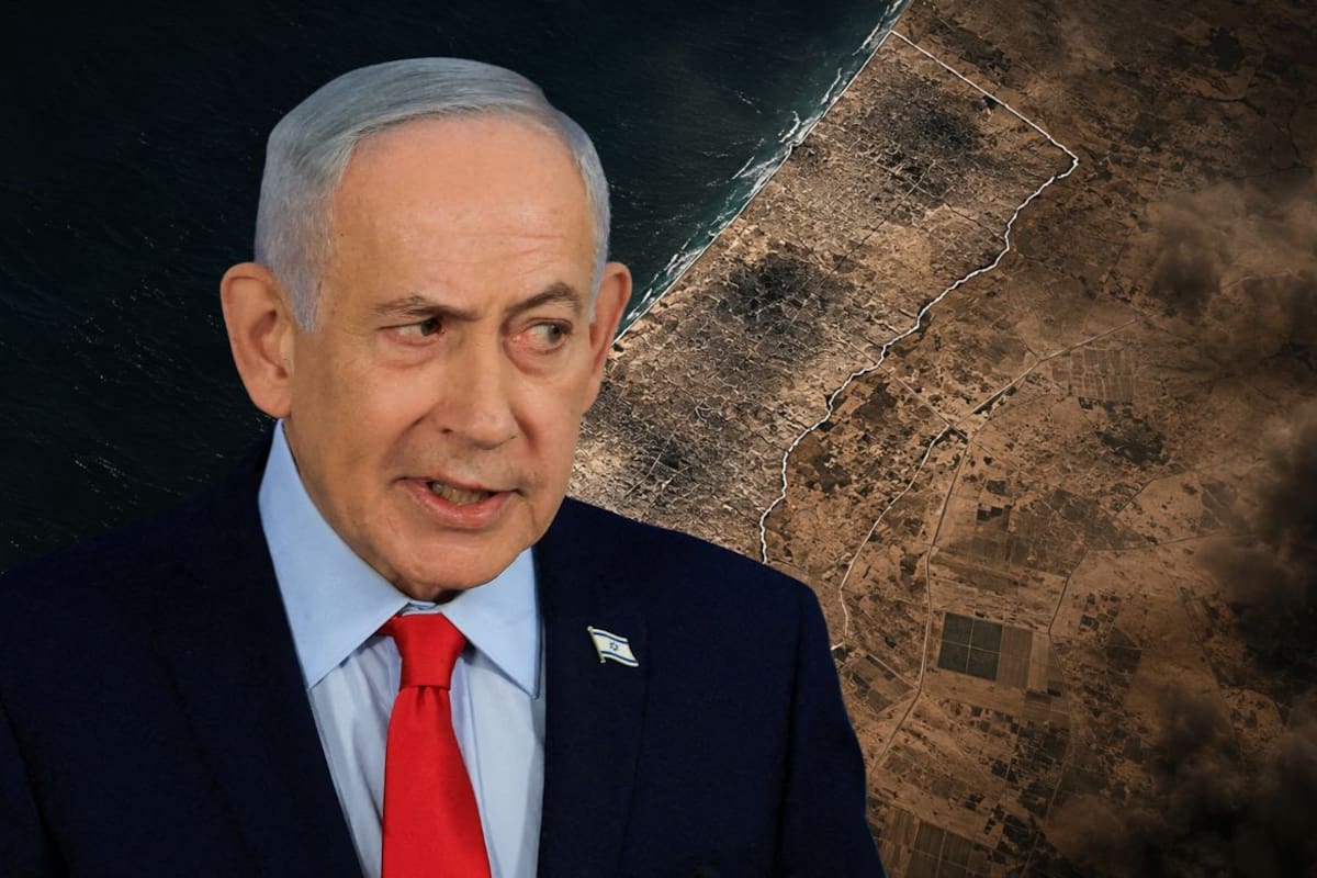 Netanyahu dice que Israel controlará pronto el 70% de Gaza, aunque el alto el fuego negociado por EEUU solo contemplaba mantener hasta el 53% del territorio