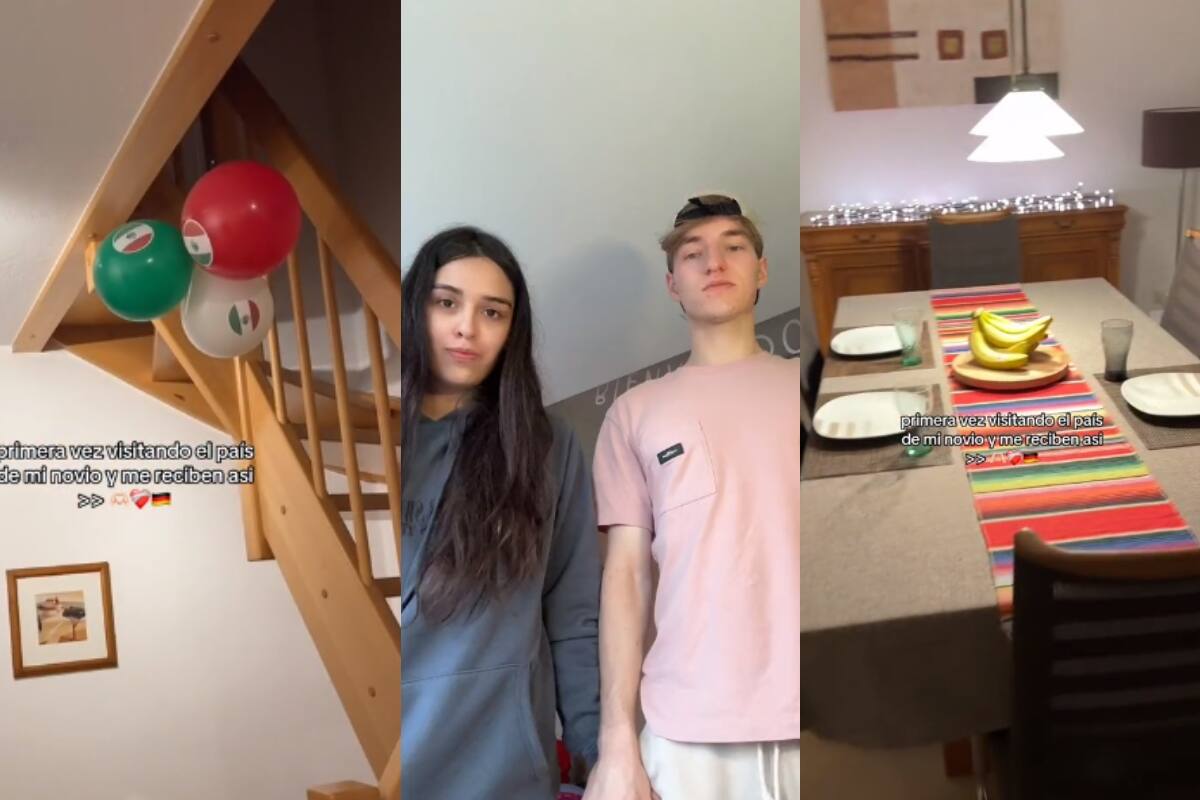 VIRAL | Joven visita a su novio en Alemania y sus suegros la reciben con decoración mexicana