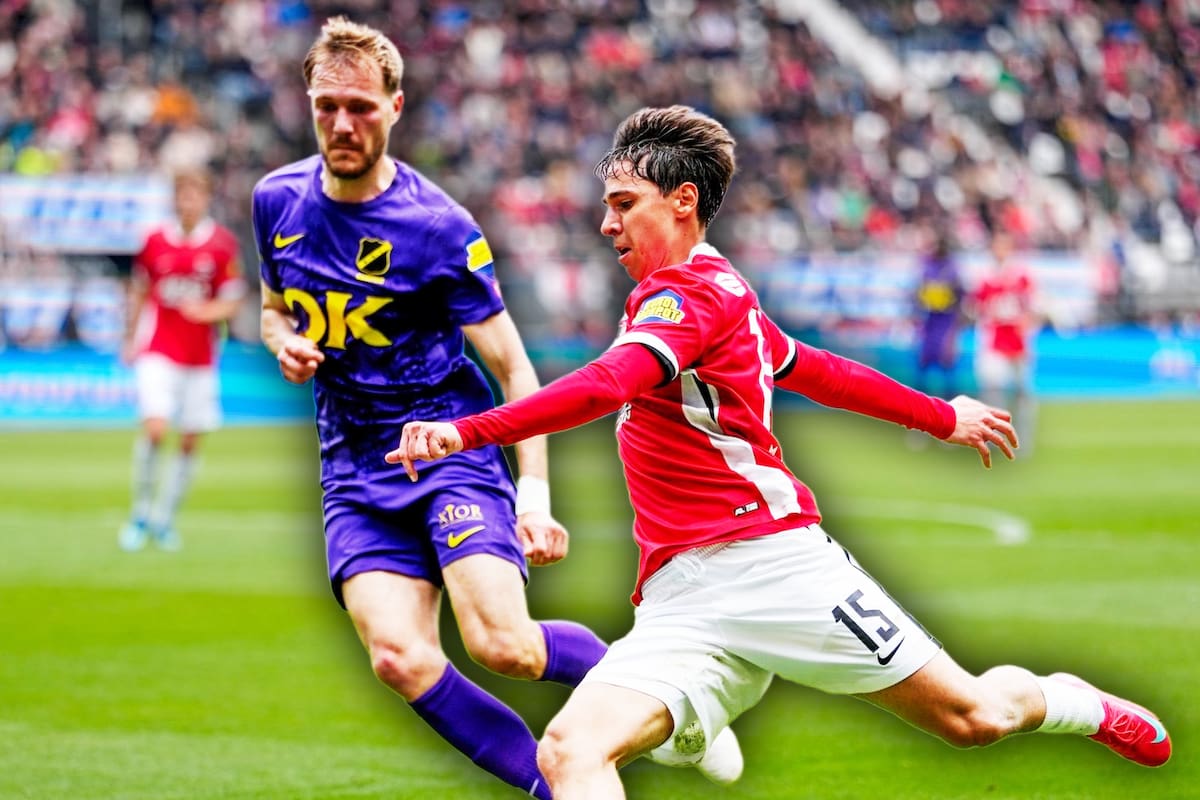 Mateo Chávez anotó en la última jornada de la Eredivisie