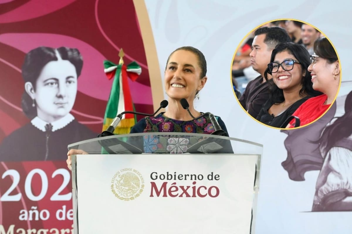 Sheinbaum defiende en Xalapa que educación, salud y empleo digno son derechos para los jóvenes, no “oportunidades”