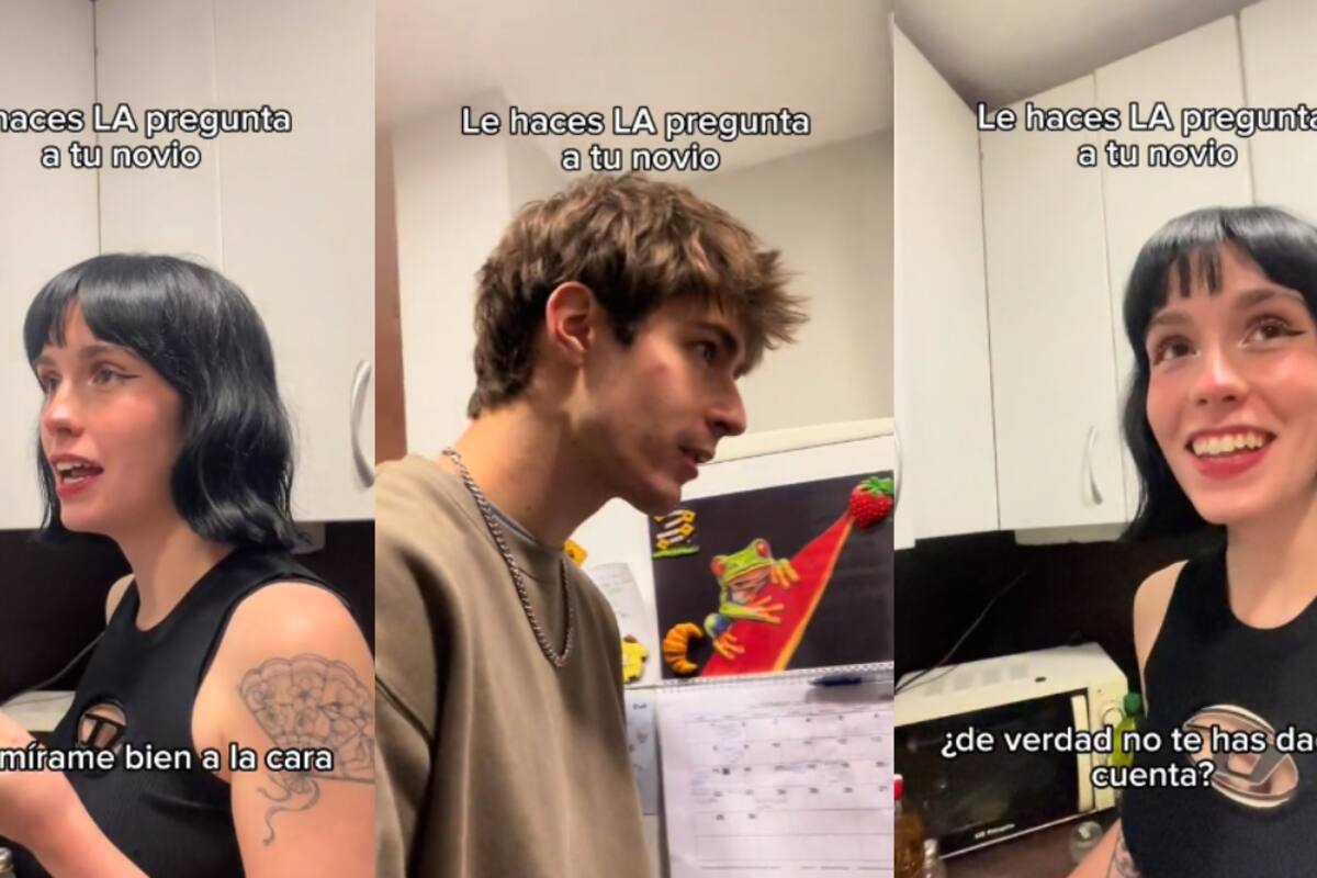 VIRAL | Esta joven se corta el cabello y le pregunta a su novio qué le ve diferente: él no se da cuenta del cambio