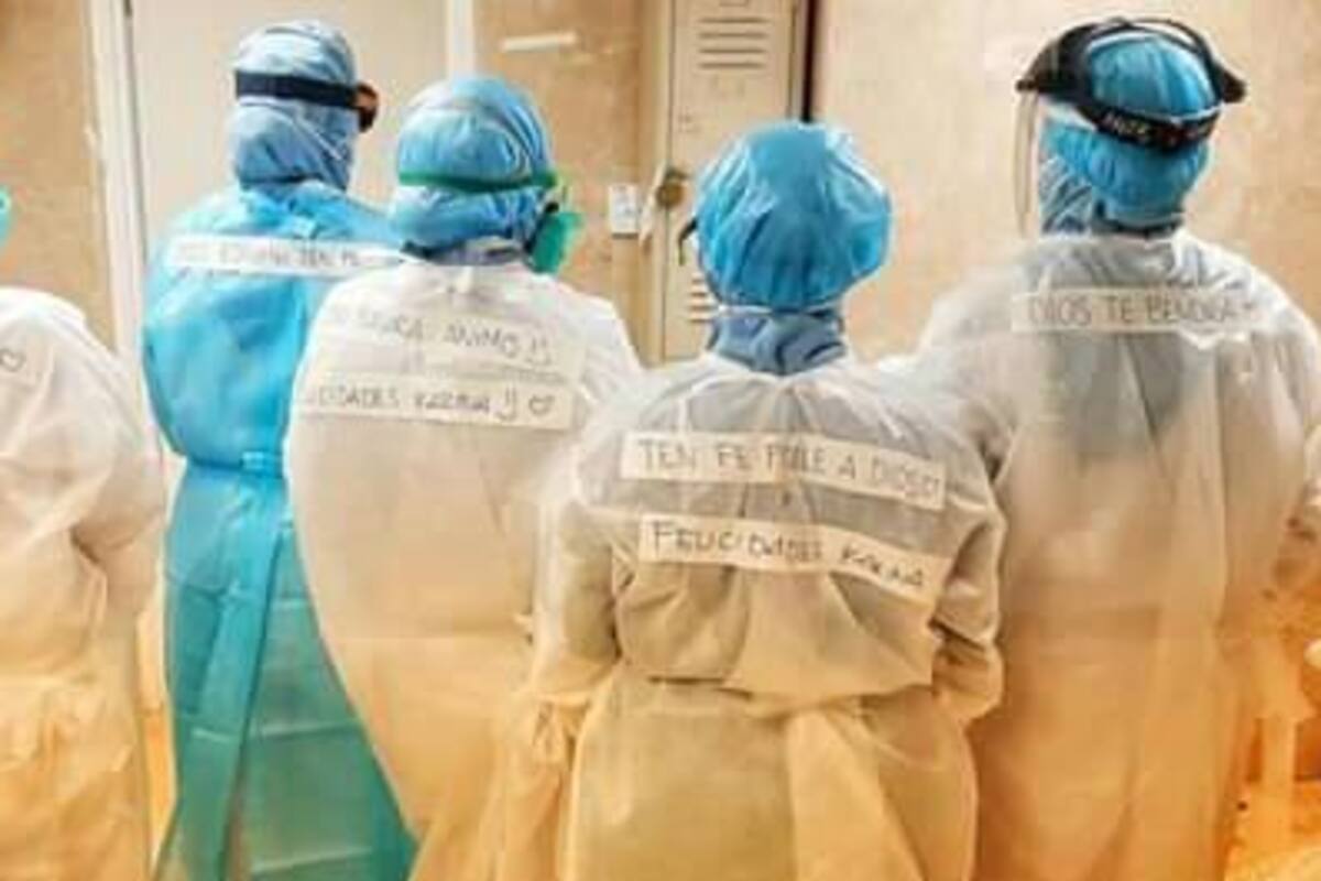 Alienta personal del IMSS Guaymas a pacientes Covid