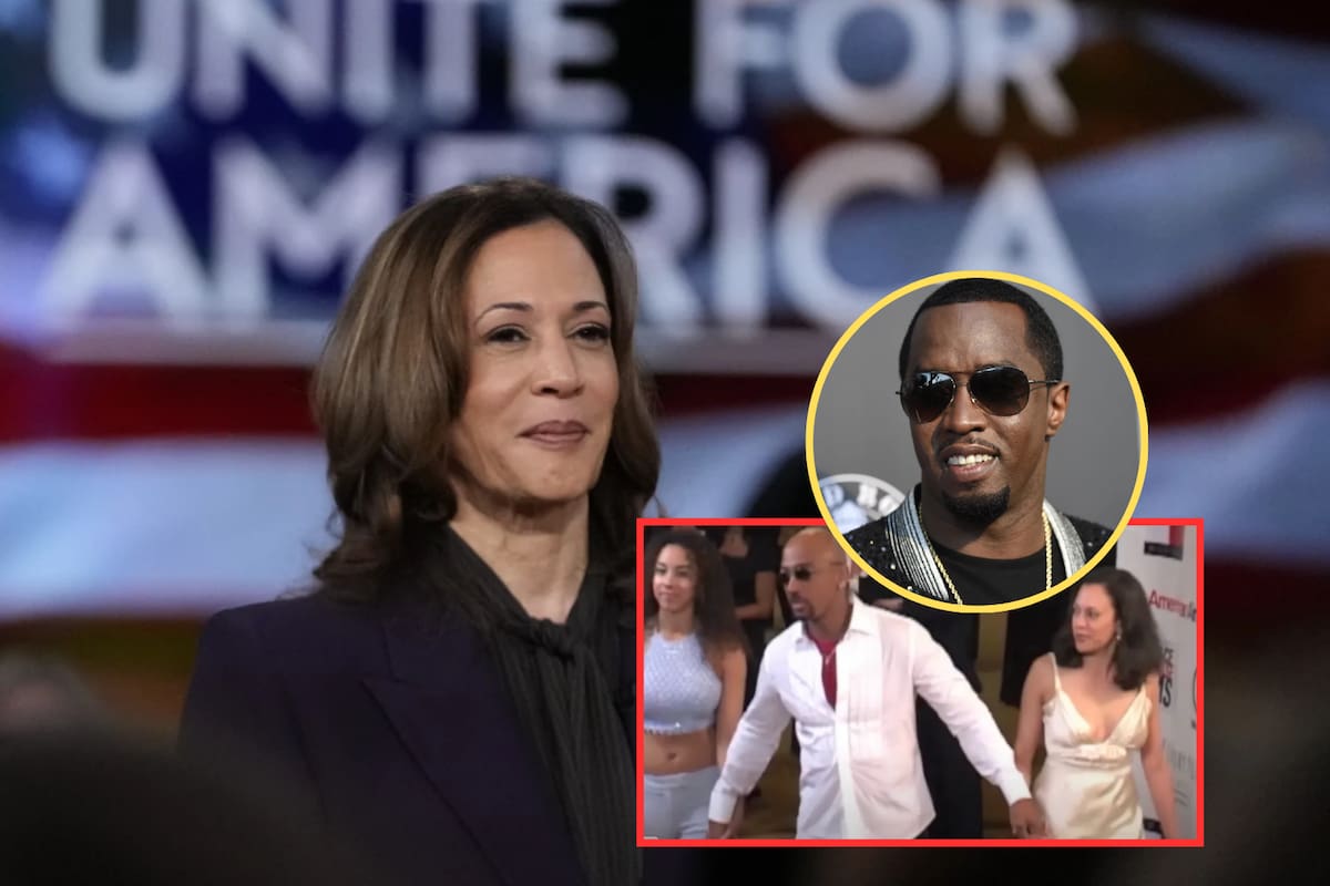 ¿Kamala Harris y el rapero convicto ‘Diddy’ Combs tomados de la mano? Esta es la verdad detrás del video viral