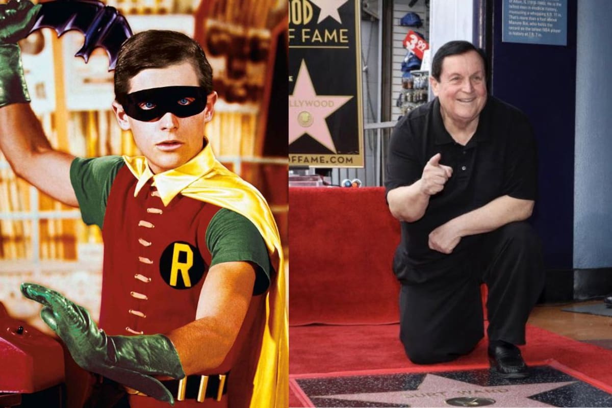 Así luce hoy Burt Ward, el Robin de la serie de Batman de 1966, a sus 79 años de edad