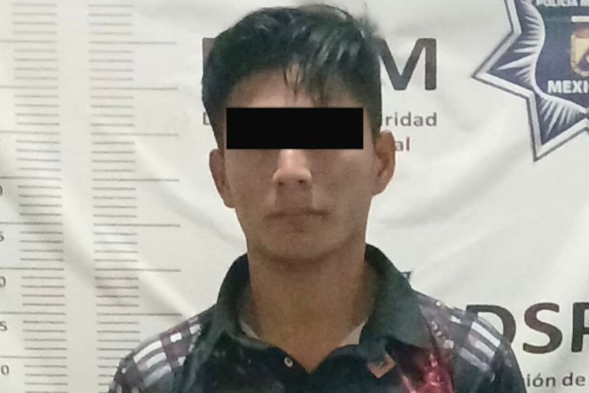 Golpea a su pareja y descubren que era buscado por narcomenudeo