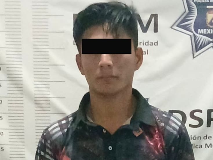 Golpea a su pareja y descubren que era buscado por narcomenudeo