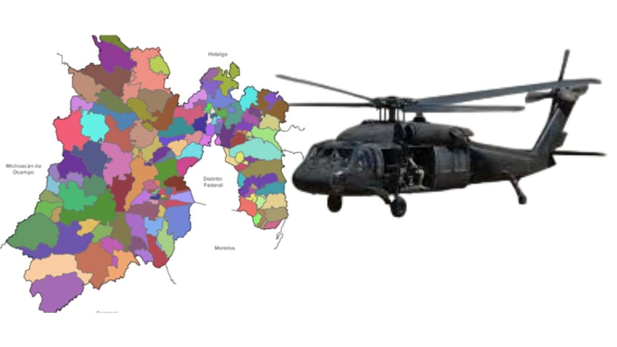 Edomex recibirá helicóptero Black Hawk la próxima semana, pero la empresa que lo traerá recibirá una penalización por retrasos en la entrega: Estas son las características de esta particular aeronave