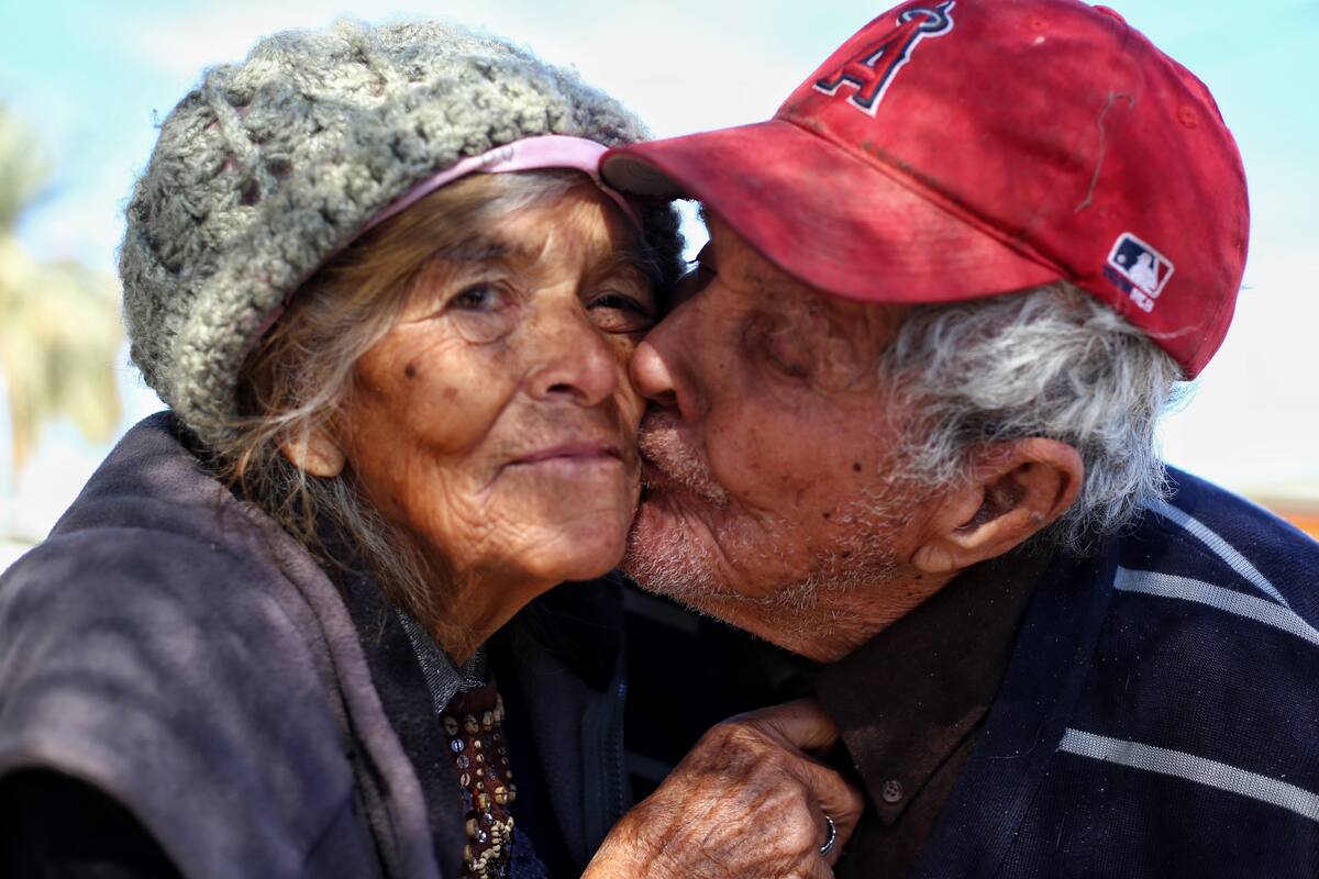 “Me gustaría volver a nacer, para casarme contigo otra vez”