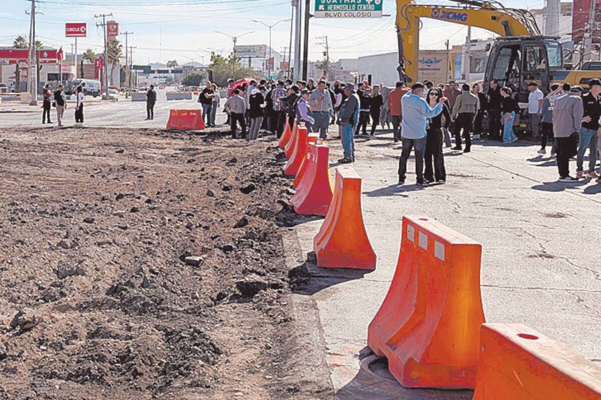 Paso a desnivel será para mejorar, señalan comerciantes de Hermosillo