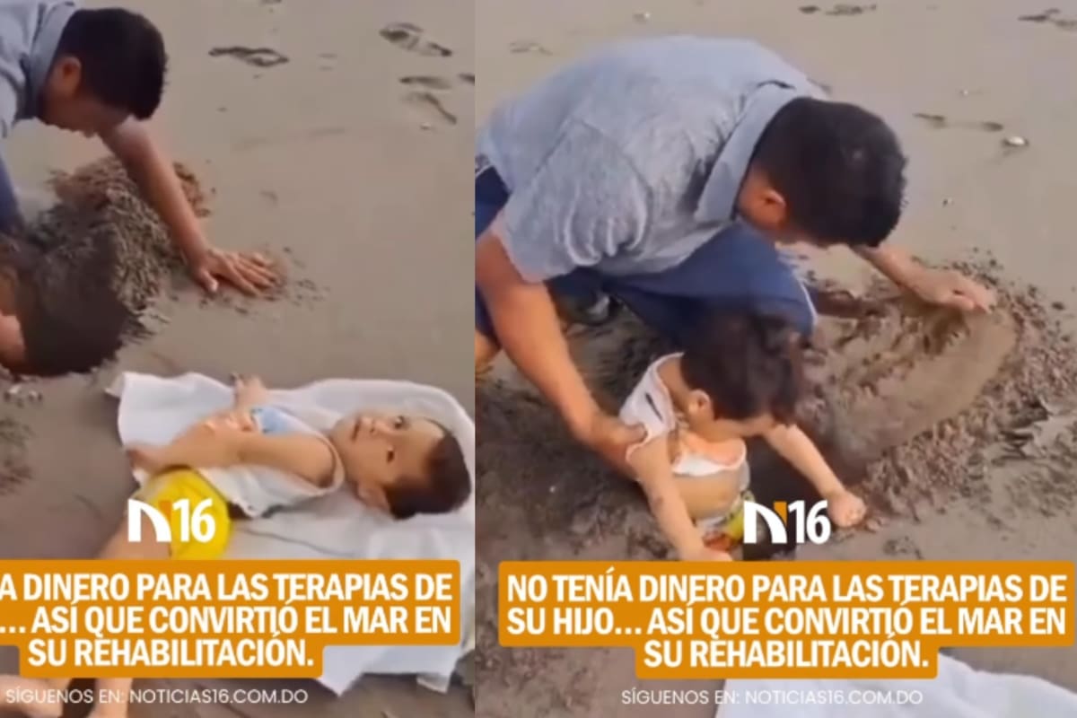 Héroe sin capa: padre se vuelve sensación en redes por encontrar una creativa solución a las terapias de su hijo ante la falta de recursos