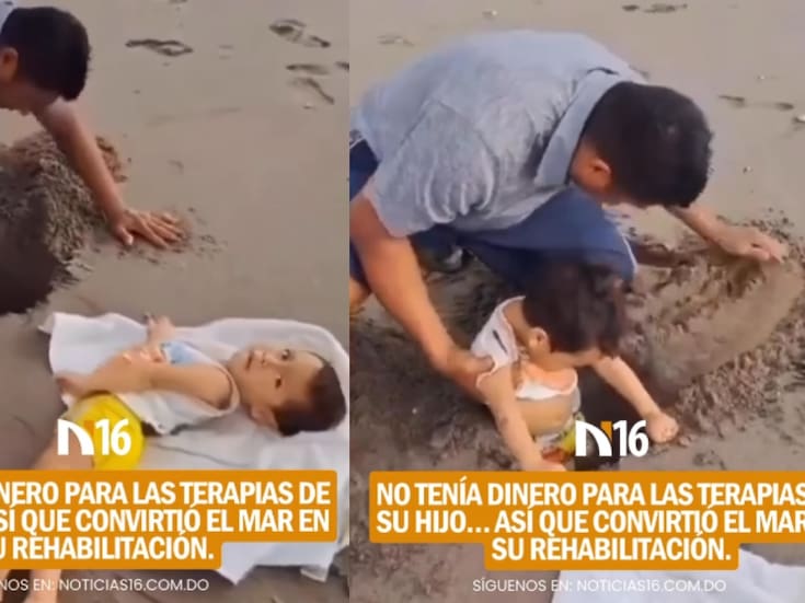Héroe sin capa: padre se vuelve sensación en redes por encontrar una creativa solución a las terapias de su hijo ante la falta de recursos