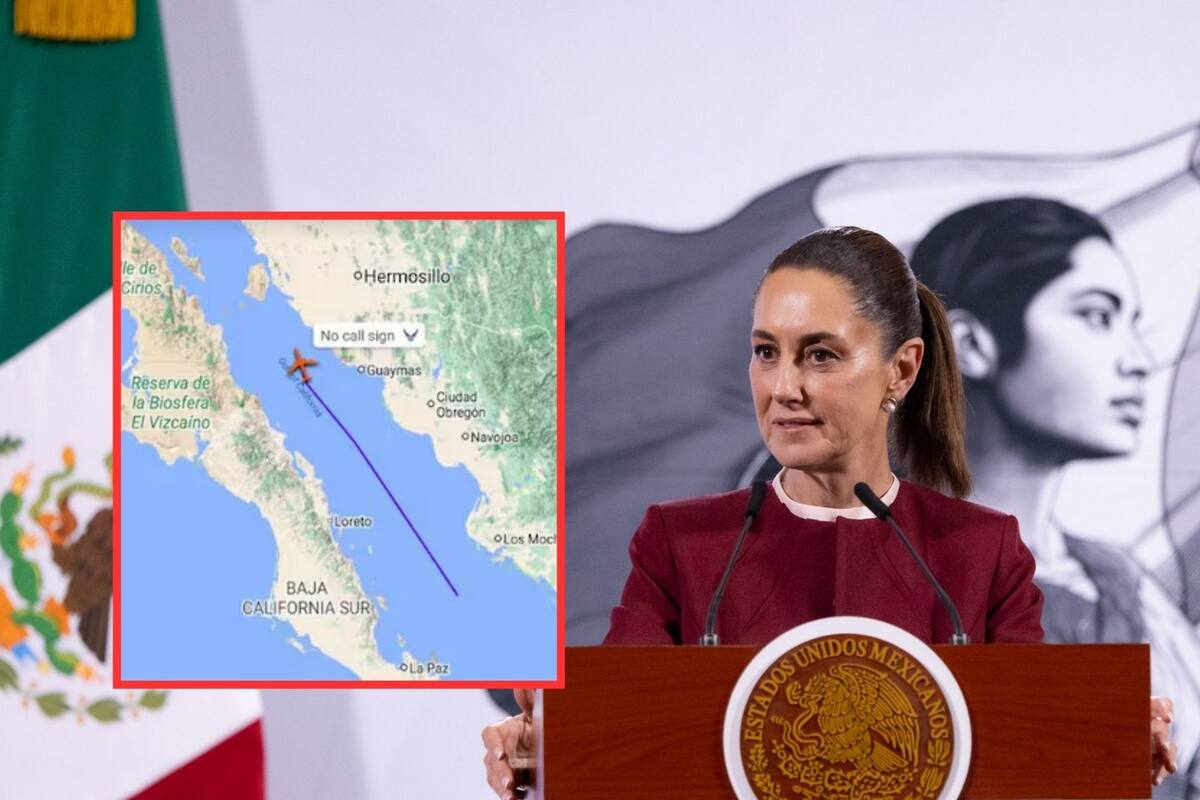 Sobrevuelos de aviones de EU frente a costas mexicanas no es alarmante: Sheinbaum