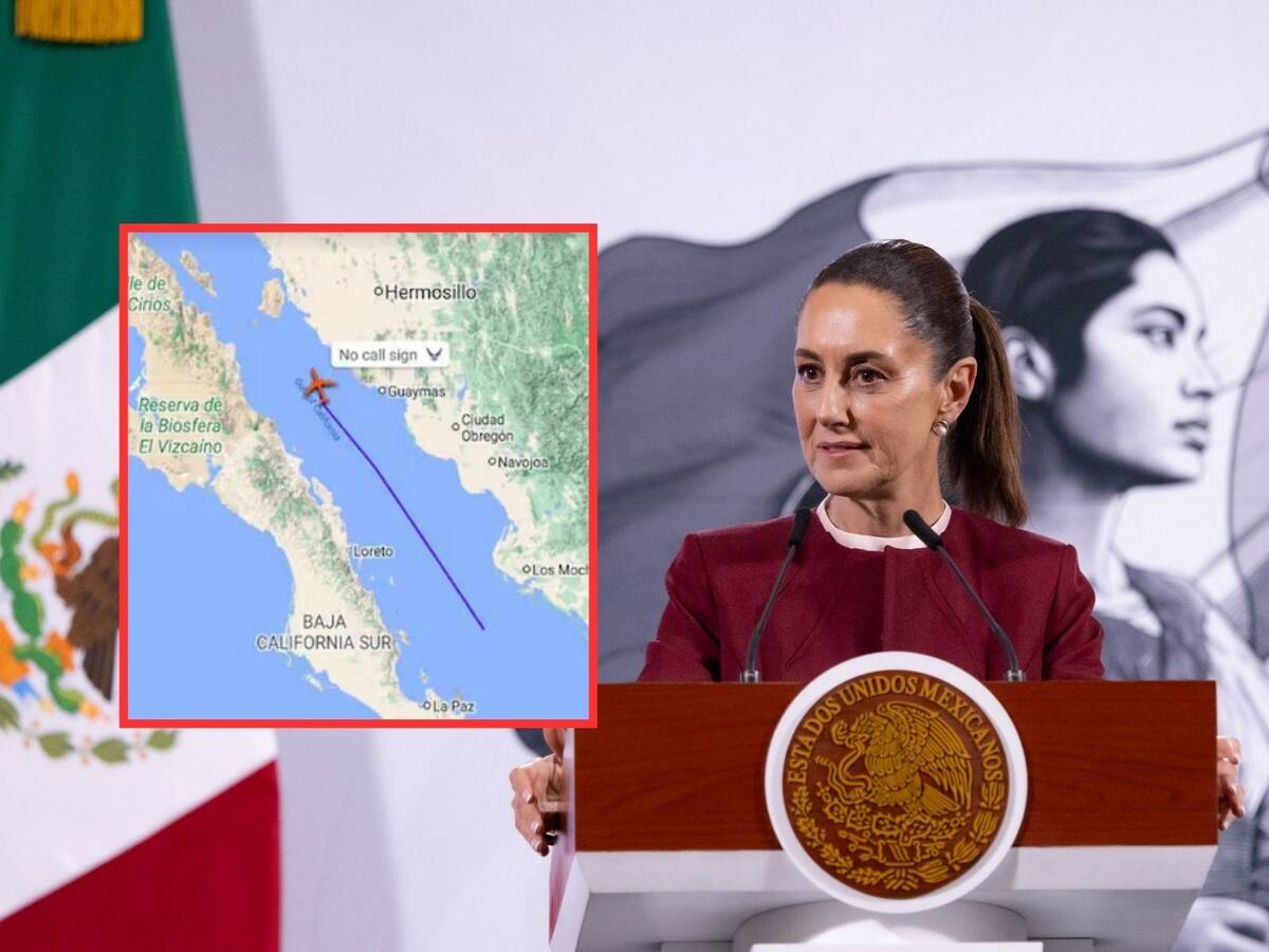 Claudia Sheinbaum asegura que los sobrevuelos de aviones de EU frente a costas mexicanas no es alarmante. | Crédito: Presidencia/Banco digital GH