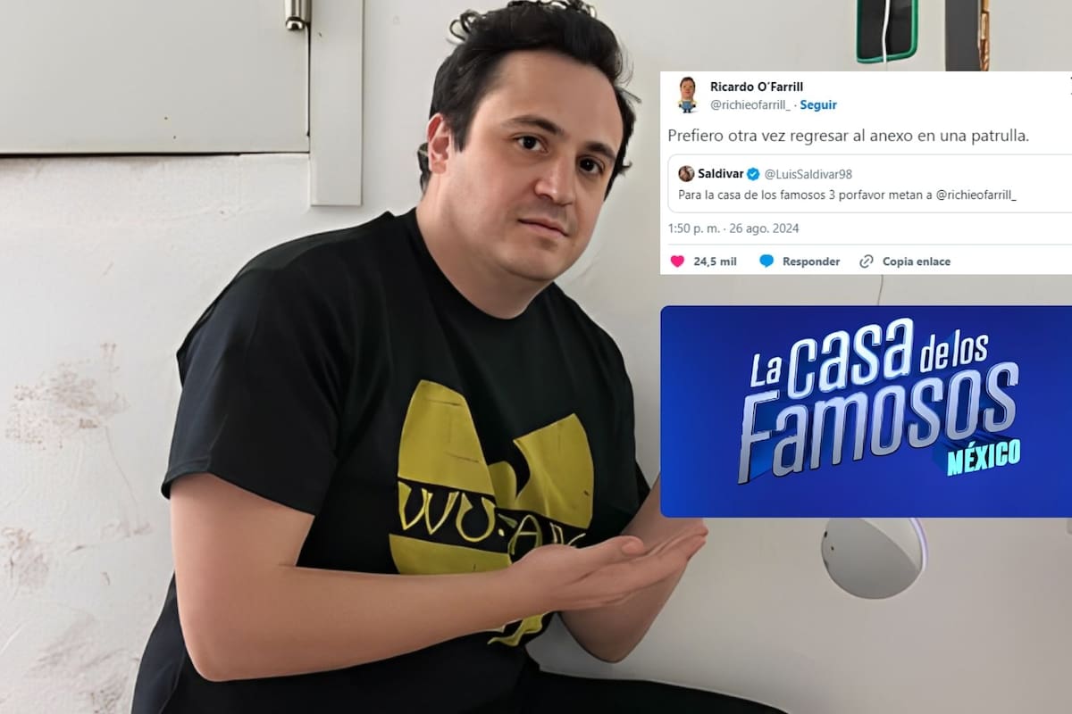 “Prefiero regresar al anexo”: Ricardo O’Farrill sobre la posibilidad de entrar a La Casa de los Famosos México