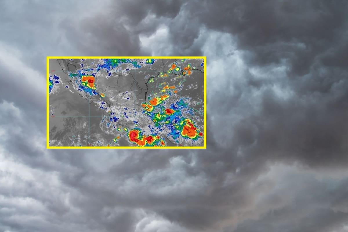 Clima en México: Se pronostican lluvias intensas en Chiapas, Guerrero, Oaxaca, Sonora y Veracruz