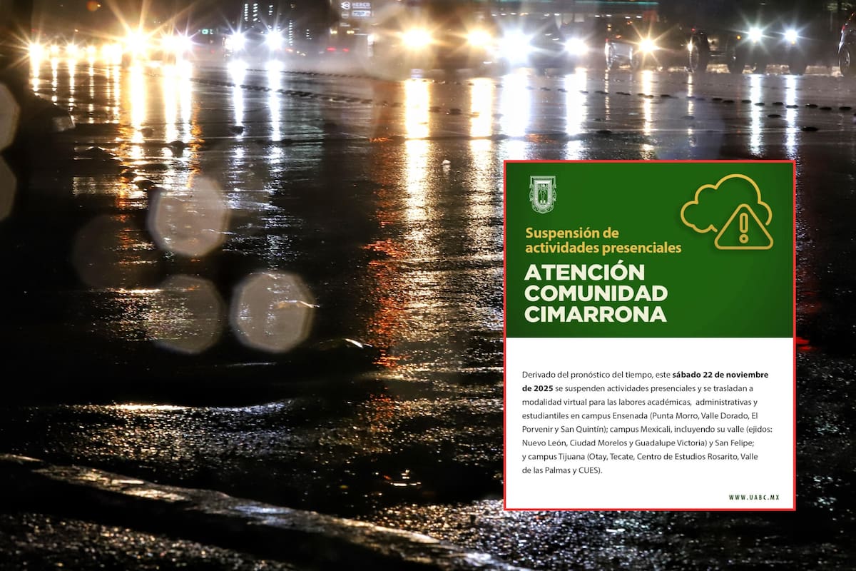 UABC suspende clases presenciales por tormenta invernal