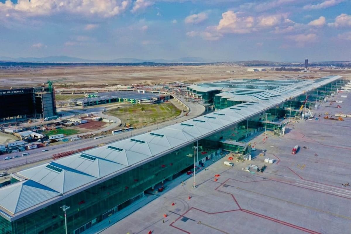 Así luce el AIFA, el aeropuerto en Santa Lucía que se inaugura el 21 de marzo de 2022