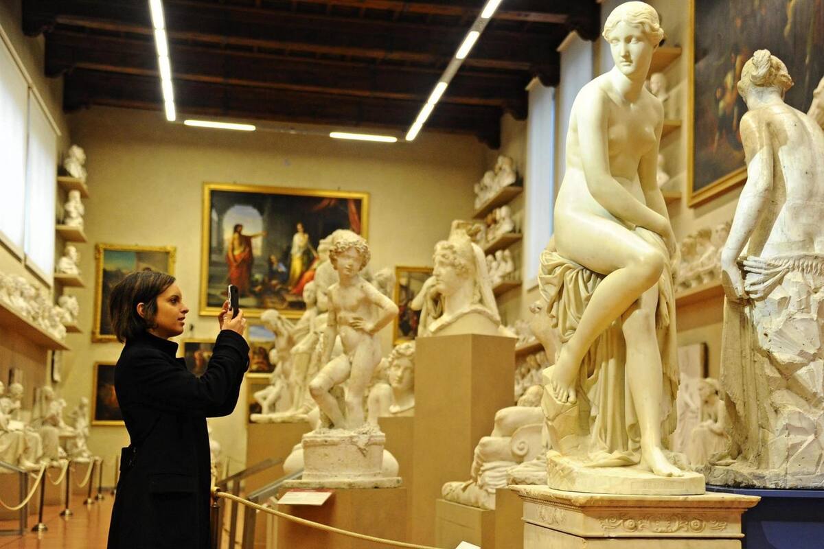Obra de Bartolini accesible por la digitalización