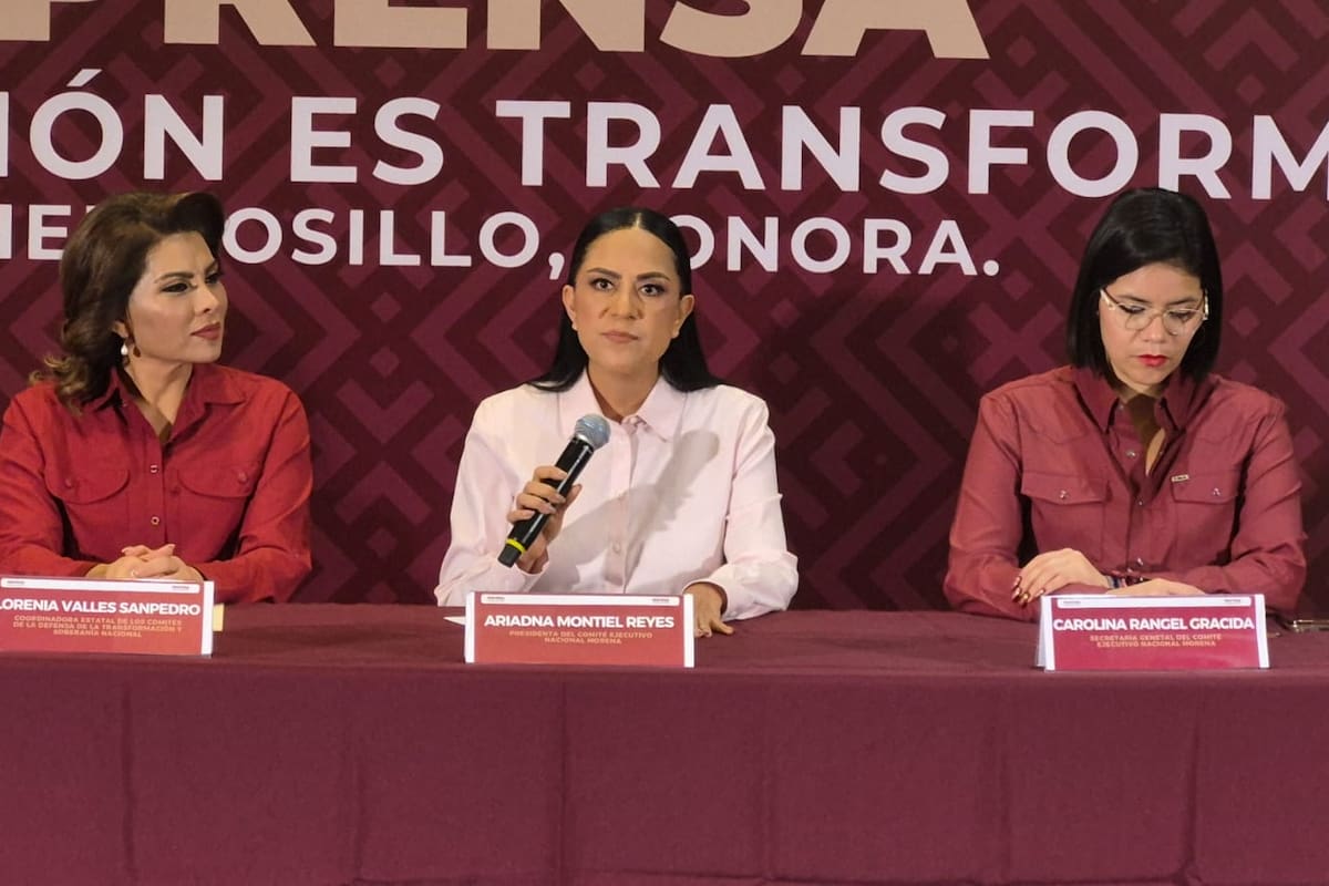 Ariadna Montiel pide unidad de Morena en Sonora de cara al 2027 y llama a trabajar en territorio para la continuidad de la 4T