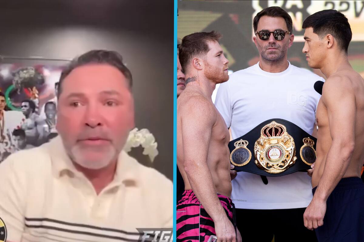 ¿A quién ve Óscar de la Hoya como vencedor en una posible revancha entre Bivol y ‘Canelo Álvarez?