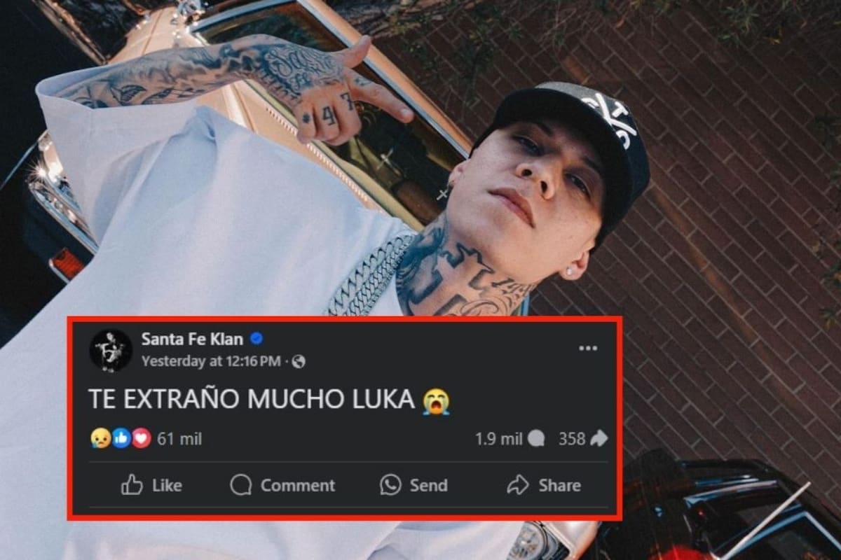 Santa Fe Klan confiesa que extraña a su hijo a través de sus redes sociales