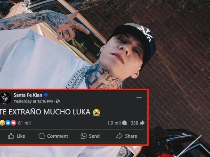 Santa Fe Klan confiesa que extraña a su hijo a través de sus redes sociales