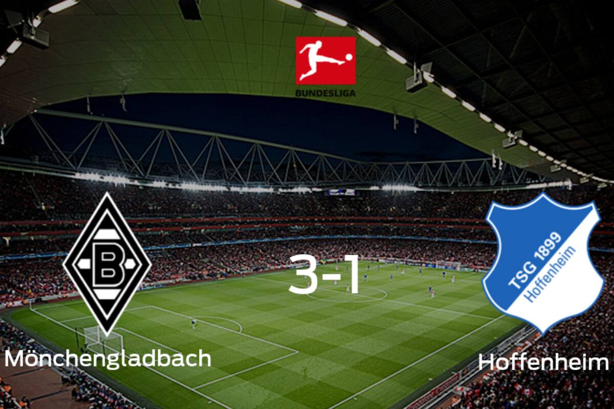 Borussia Mönchengladbach gana 3-1 a Hoffenheim en el Borussia-Park