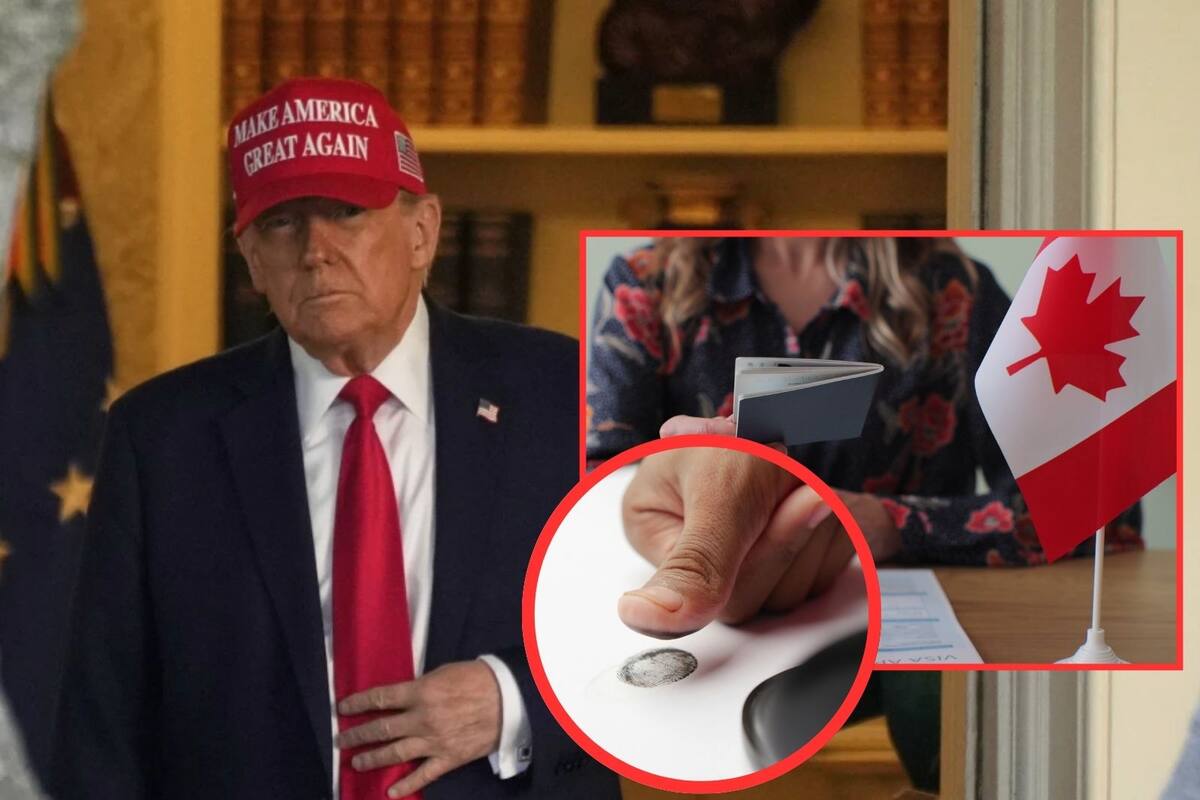 EU y Canadá elevan tensiones ante guerra comercial: Trump impone a canadienses registrar huellas dactilares tras 30 días de estancia en EU