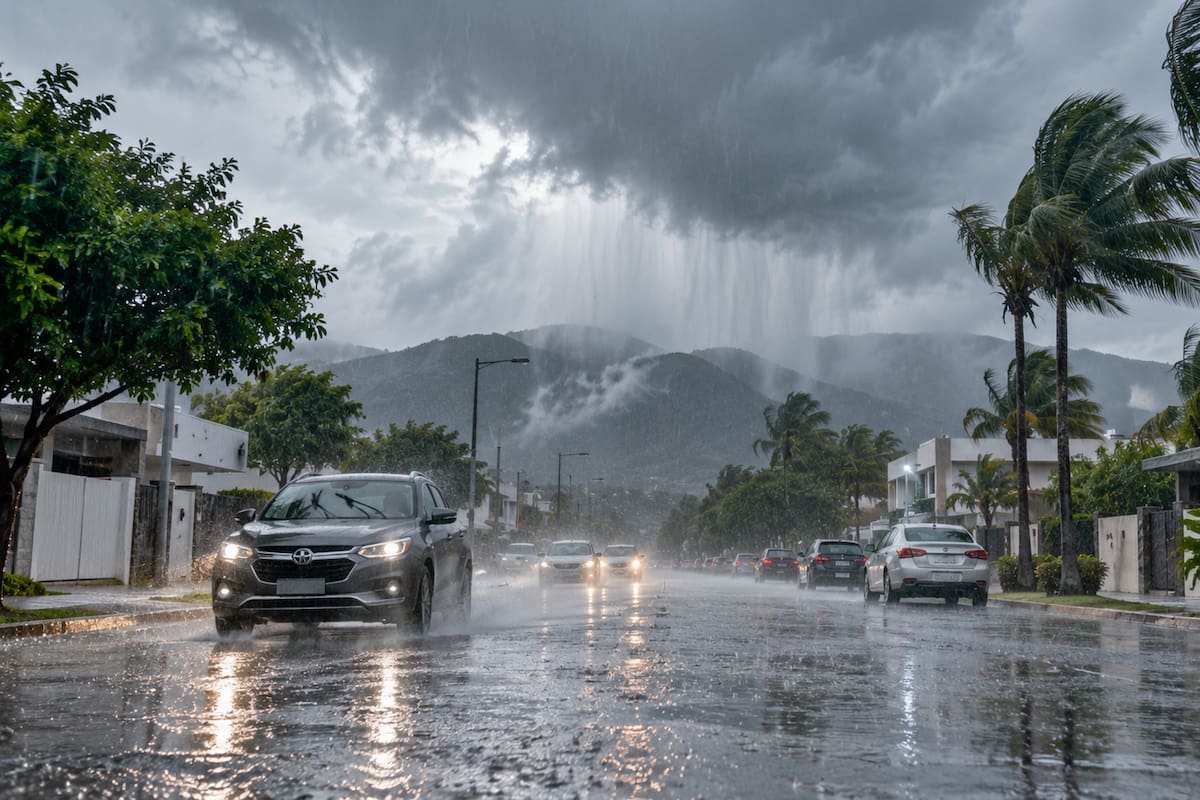 Adiós a la onda de calor: masa de aire frío traerá lluvias intensas y refrescamiento a México