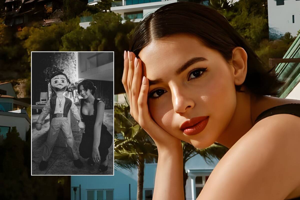 Ángela Aguilar sorprende con piñata inspirada en Christian Nodal