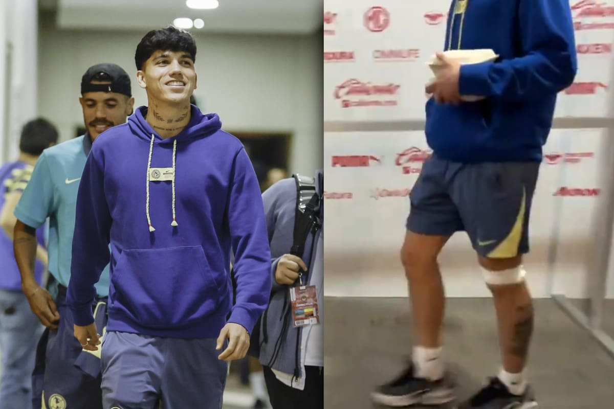 Kevin Álvarez fue herido con una botella de vidrio por la afición de Chivas