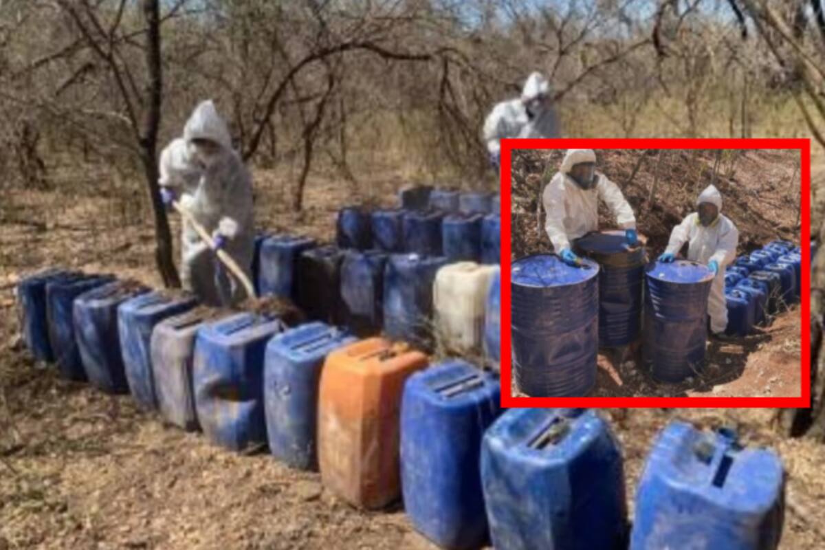 Autoridades desmantelan 8 laboratorios clandestinos en Culiacán y Cosalá