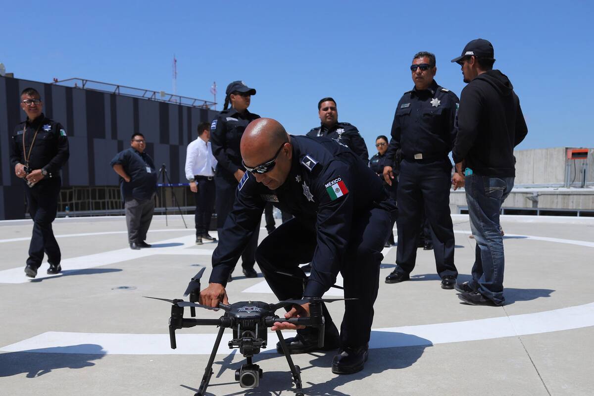 Reinicia policía vigilancia aérea; ahora con drones