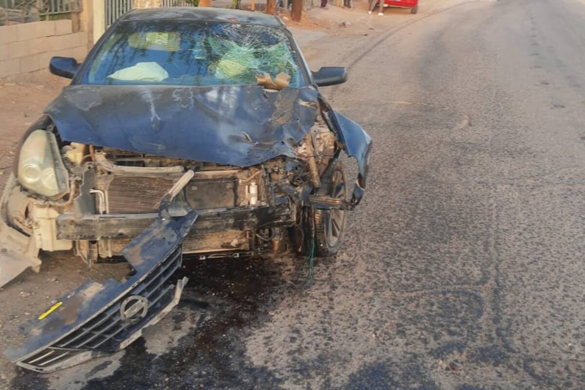 Embiste con auto a motociclista y lo mata
