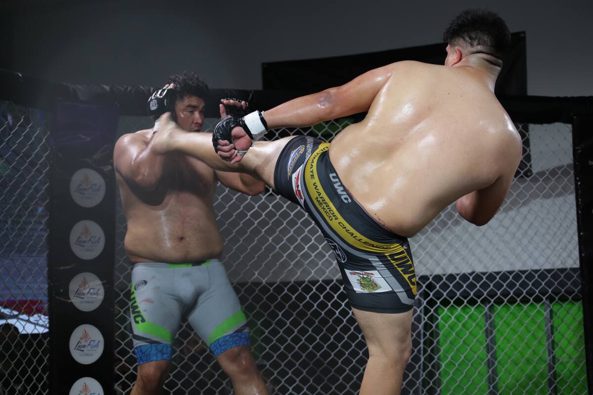 Éxito en función a puerta cerrada de MMA en Tijuana