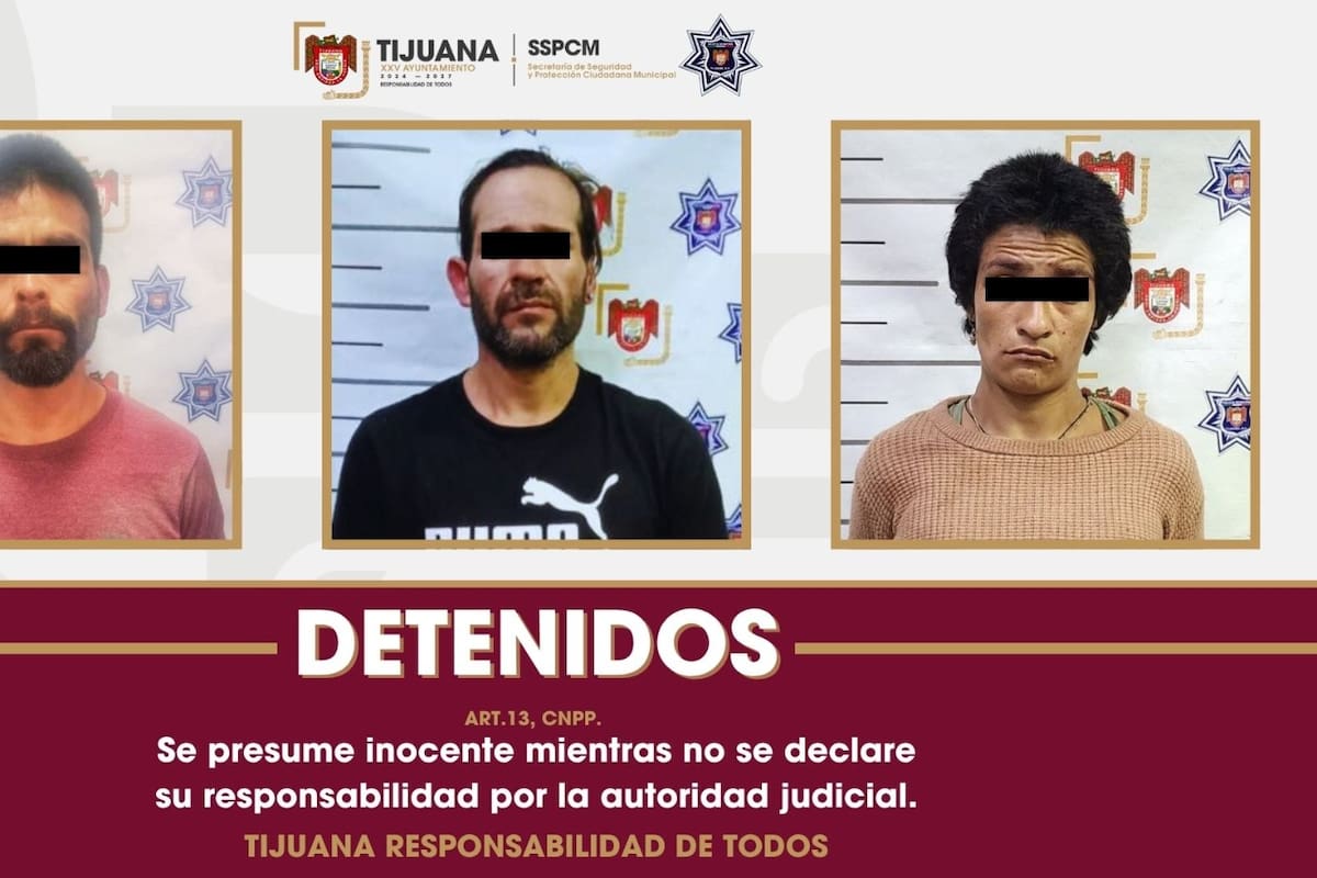 Arrestan a tres por delitos contra la salud