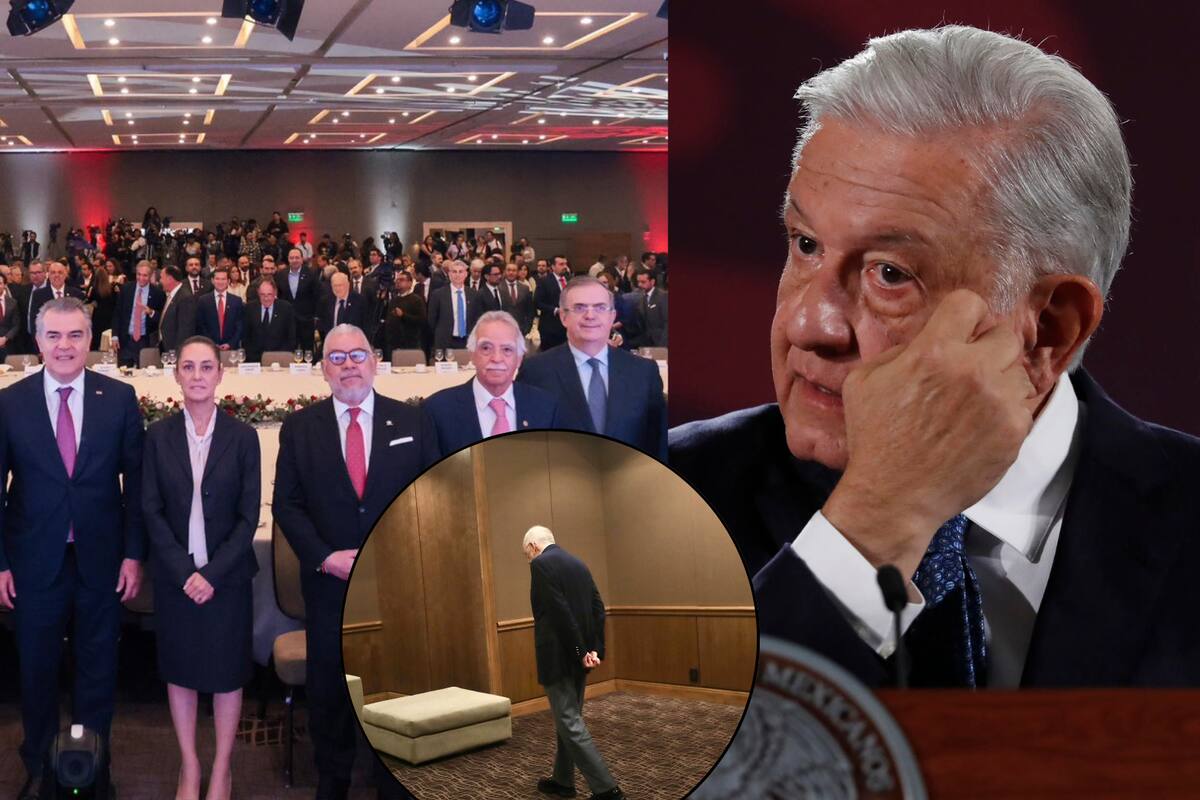 AMLO: “No me gustó la foto de Claudio X. González” tras no reunirse con Claudia Sheinbaum