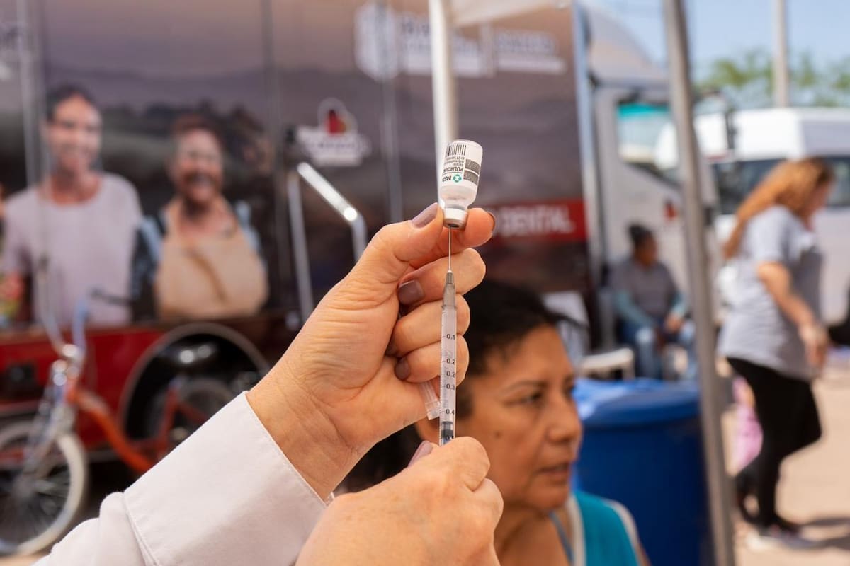 Aplican casi 300 mil vacunas contra el sarampión en BC