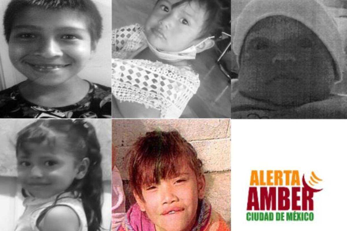 Alerta Amber CDMX: Desaparecen cinco menores en la capital
