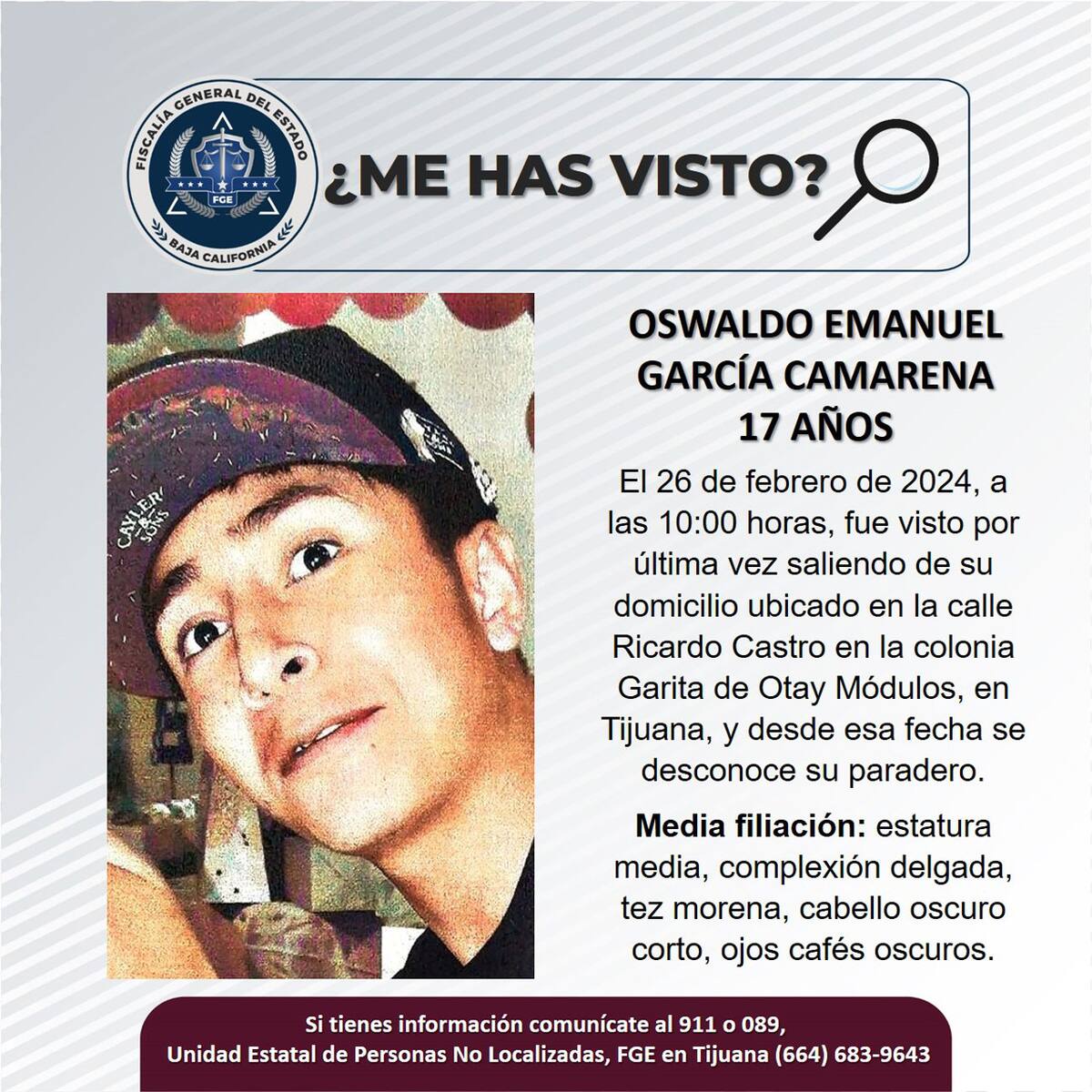 Pesquisa de Oswaldo Emanuel García Camarena