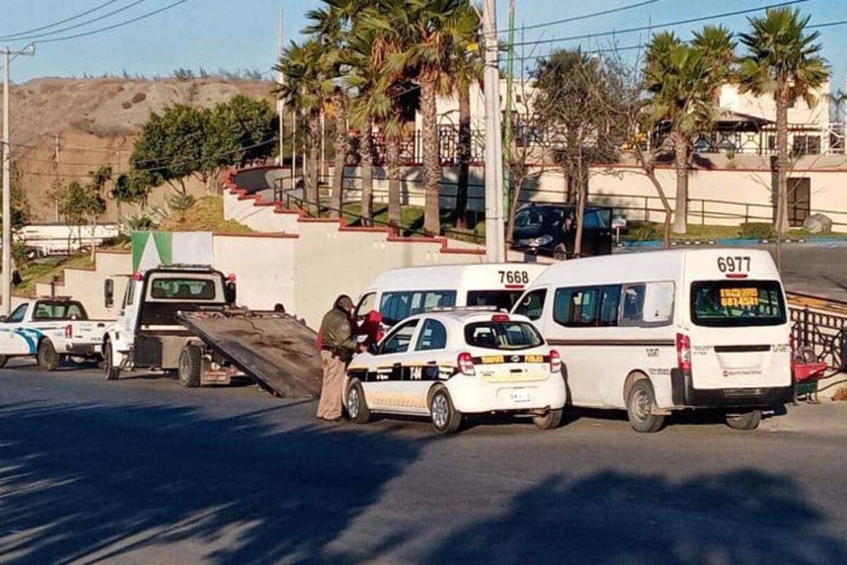 Remolcan taxis 'piratas' por operativo sorpresa en Natura