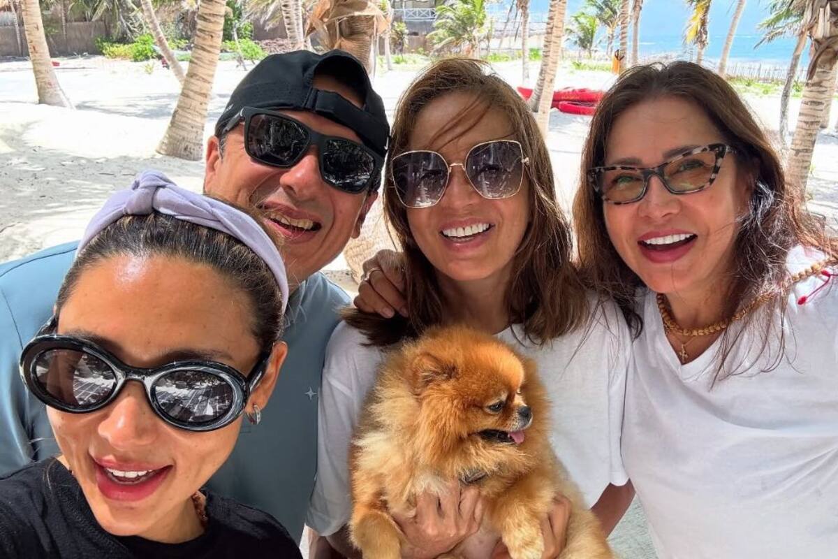 Yolanda Andrade sorprende con su mejorado aspecto al reaparecer en la playa tras problemas de salud