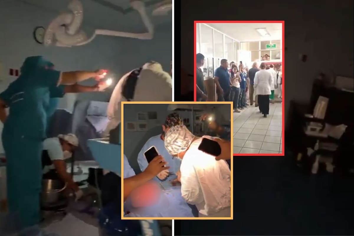 Crisis en el Hospital Civil de Oaxaca: Se va la luz durante cirugía y personal usa celulares para evitar tragedia
