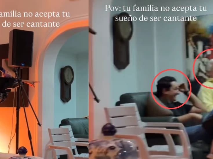 “Mi familia no acepta mi sueño de ser cantante”: joven sorprende a todos al cantar en plena reunión familiar y luego se queja