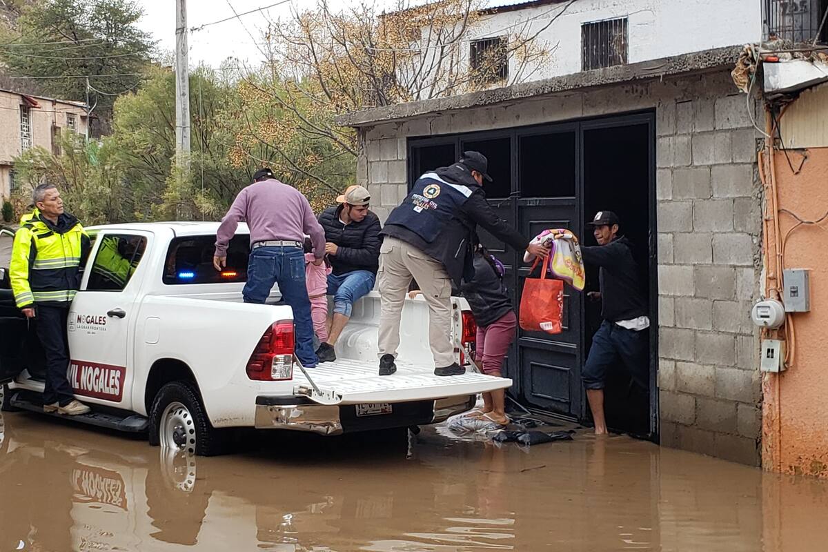 Deja la lluvia algunas afectaciones en Nogales