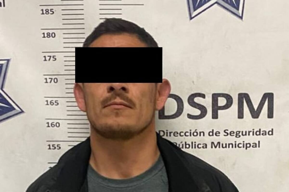 Detenido por agredir a policías, portar arma prohibida y ofrecer soborno