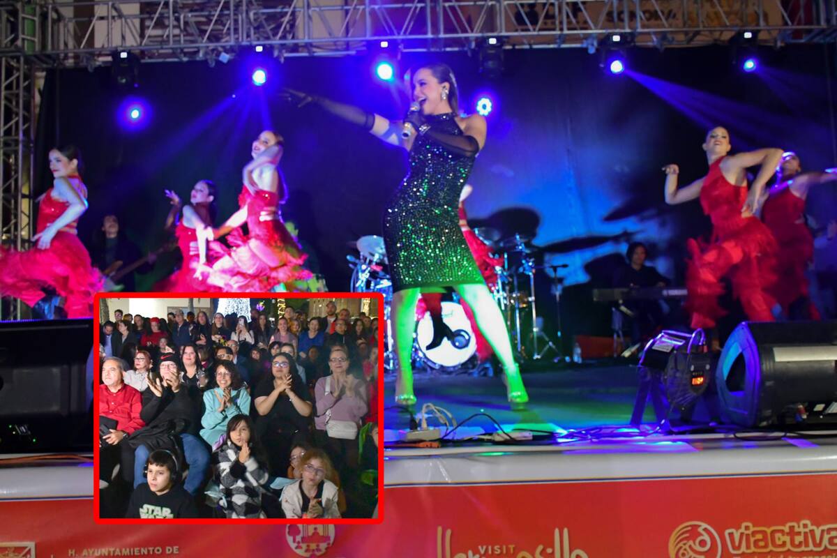 Regala Caro Heredia su primer concierto en Hermosillo tras su paso por La Academia