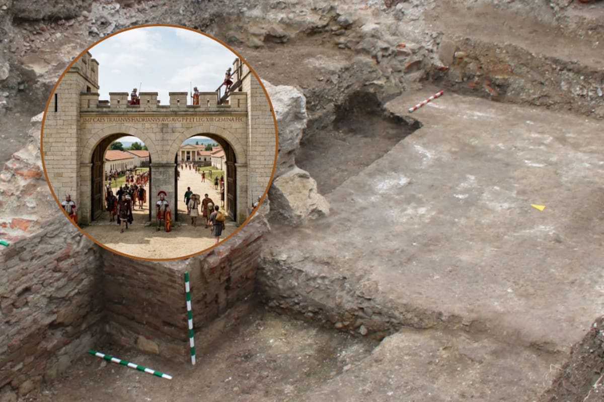 Arqueólogos identifican en Rumanía la entrada principal de un campamento romano construido por la legión XIII Gemina y descubren que sus cimientos quedaron integrados en una puerta medieval, un vínculo que hasta ahora se conocía por relatos históricos