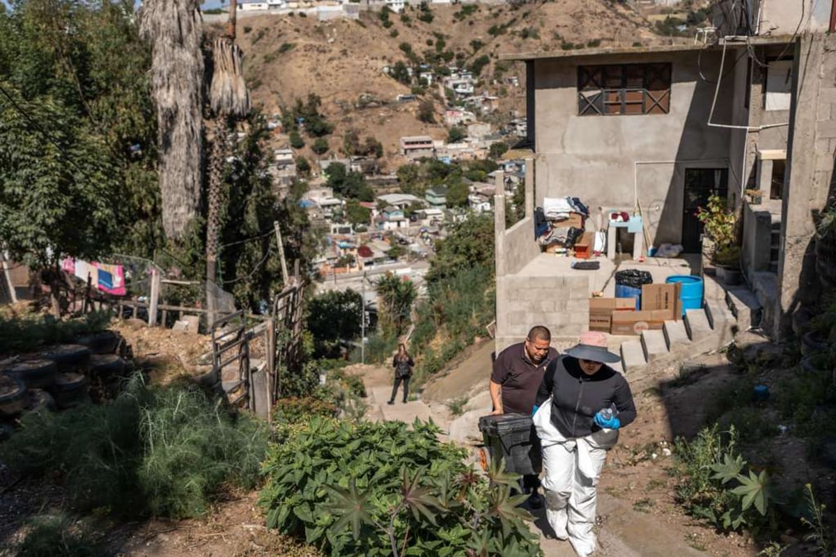 Hallan fosa clandestina con un cuerpo en la colonia Lázaro Cárdenas de Tijuana